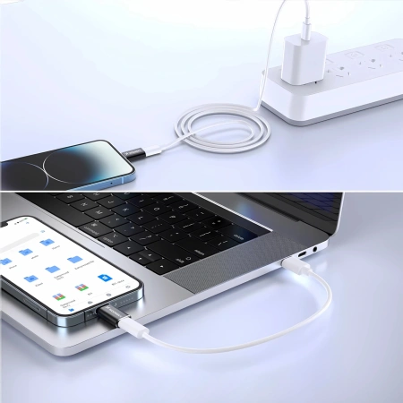 Adapter Wozinsky WALC-01 Lightning - USB-C - czarny