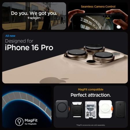 SPIGEN ETUI LIQUID AIR MAGSAFE DO IPHONE 16 PRO CASE OCHRONNE