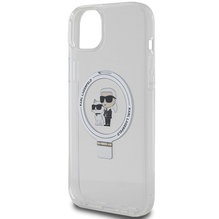 KARL LAGERFELD ETUI RING STAND DO IPHONE 15 PLUS 14 PLUS 6.7 DO MAGSAFE