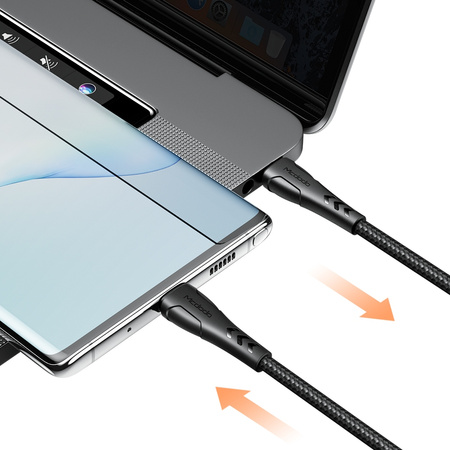 MCDODO KRÓTKI KABEL ANDROID AUTO USB-C USB-C SZYBKIE ŁADOWANIE USB TYP C