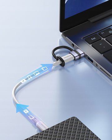 INNOSTYLE ADAPTER PRZEJŚCIÓWKA USB-A 3.0 DO USB-C NA USB TYP C 3A 5GBPS OTG