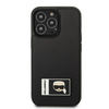 Karl Lagerfeld KLHCP13L3DKPK iPhone 13 Pro / 13 6,1" czarny/black hardcase Ikonik Patch