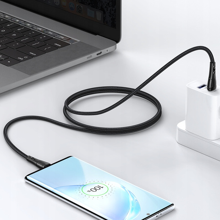 MCDODO KRÓTKI KABEL ANDROID AUTO USB-C USB-C SZYBKIE ŁADOWANIE USB TYP C