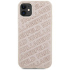 KARL LAGERFELD ETUI HARDCASE DO IPHONE 11 XR 6.1 QUILTED K PATTERN OCHRONNE