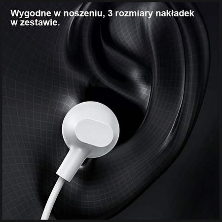 USAMS SŁUCHAWKI DOUCHE EP-47 3.5MM DO TELEFONÓW ANDROID IOS 1.2M PRZEWODOWE