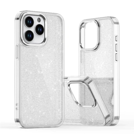 HURTEL ETUI POKROWIEC GLITTER DO IPHONE 16 PRO MAX PRZEZROCZYSTE Z BROKATEM
