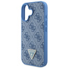 Guess GUHCP16SP4TDSCPB iPhone 166.1 niebieski/blue hardcase Leather Metal Logo Strass Crossbody