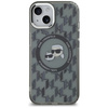 KARL LAGERFELD ETUI DO IPHONE 15 PLUS 6.7 DO MAGSAFE MONOGRAM CHOUPETTE