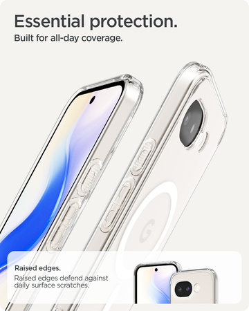 Spigen Ultra Hybrid MagSafe, clear white - Google Pixel 10a