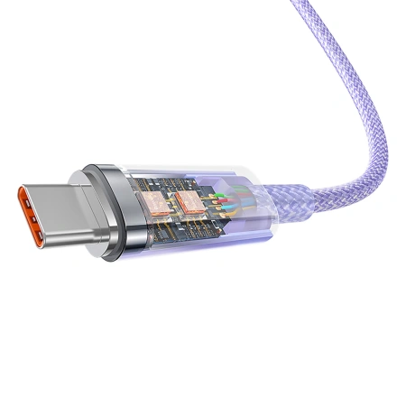 BASEUS KABEL USB-A 100W DO TELEFONÓW 1M Z INTELIGENTNYM CZUJNIKIEM
