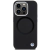 Etui BMW Signature Liquid Silicone MagSafe na iPhone 15 Pro Max - czarne