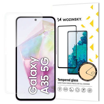 WOZINSKY SZKŁO HARTOWANE DO SAMSUNG GALAXY A35 EKRAN OCHRONNY WYSOKA JAKOŚĆ