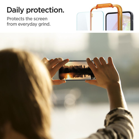 SPIGEN SZKŁO HARTOWANE DO SAMSUNG GALAXY A35 5G ALM GLAS.TR ZESTAW OCHRONNY