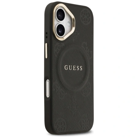 GUESS ETUI PEONY HOT STAMP MAGSAFE DO IPHONE 17 CASE DESIGN LUKSUSOWE