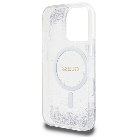 GUESS ETUI HARDCASE DO IPHONE 16 PRO 6.3 Z DO MAGSAFE GRADIENT GLITTER