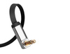 Ugreen płaski kabel przewód audio AUX 3,5 mm mini jack 5m srebrny (10728)