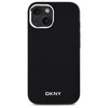 DKNY ETUI HARDCASE PLAIN LOGO DO IPHONE 14 6.1 DO MAGSAFE Z LOGO METALOWYM
