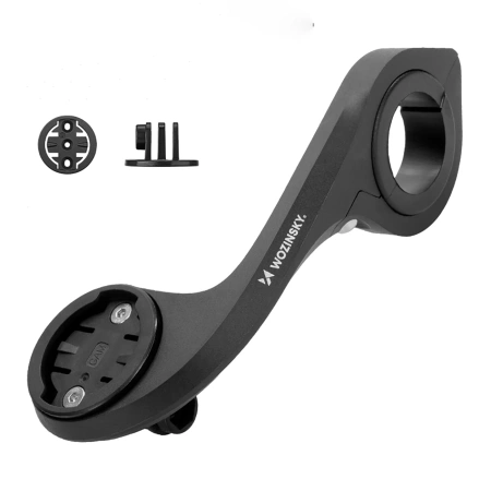 Uchwyt rowerowy Wozinsky WUG-01B na licznik Garmin na kierownicę na kamerkę lampkę - czarny