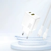 DUDAO ŁADOWARKA GAŃ 25W USB-A USB-C DO TELEFONÓW IPHONE GALAXY 25W SZYBKIE