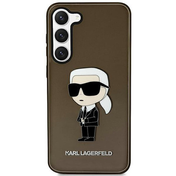 Etui Karl Lagerfeld KLHCS23MHNIKTCK S23+ S916 - czarne Ikonik Etui Karl Lagerfeld