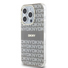 DKNY ETUI HARDCASE DO IPHONE 15 PRO 6.1 DO MAGSAFE IML MONO STRIPE BEŻOWE