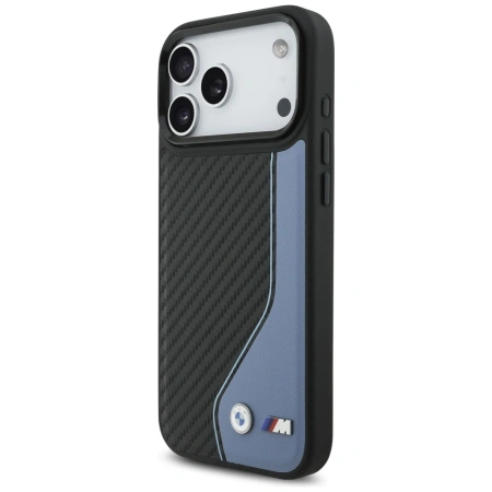 BMW ETUI M CARBON LOGO DO MAGSAFE IPHONE 17 PRO MAX OCHRONA Z CARBONOWĄ