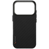 Etui UNIQ Keva EDGE do iPhone 17 Pro Magclick Charging czarny