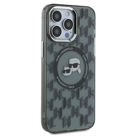 KARL LAGERFELD ETUI DO IPHONE 15 PRO MAX 6.7 DO MAGSAFE MONOGRAM CHOUPETTE