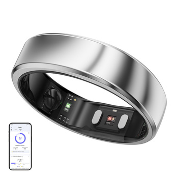 Smartring RINGCONN Air Gen 2 RCA-02 rozmiar 11 (srebrny)