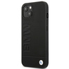 Etui BMW BMHCP14MSLLBK iPhone 14 Plus 6,7" czarny/black Leather Stamp