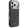 Etui Guess Perforated 4G MagSafe do iPhone 17 Pro Max niebieski