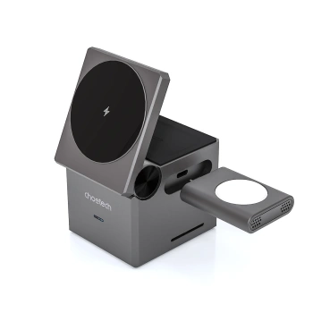 CHOETECH ŁADOWARKA INDUKCYJNA 3W1 DO SAMSUNG GALAXY S21 S20 S10 15W