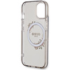 GUESS POKROWIEC HARDCASE DO IPHONE 15 14 13 6.1 DO MAGSAFE KWIATY WREATCH