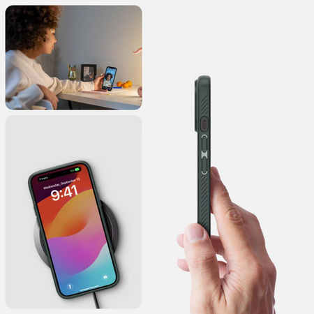 SPIGEN LIQUID AIR IPHONE 15 ABYSS GREEN