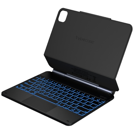 Etui Typecase Edge z klawiaturą do iPad Air 13" 2024/2025 czarny