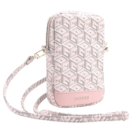 GUESS TOREBKA ZIP GCUBE BOTTOM STRIPE DO LIFESTYLE Z MODERNISTYCZNYM STYLEM
