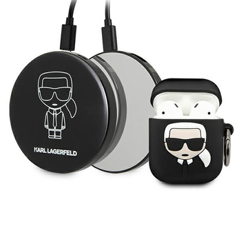 KARL LAGERFELD ETUI CASE AIRPODSCAS DO APPLE AIRPODS Z POWER BANKIEM IKONIK