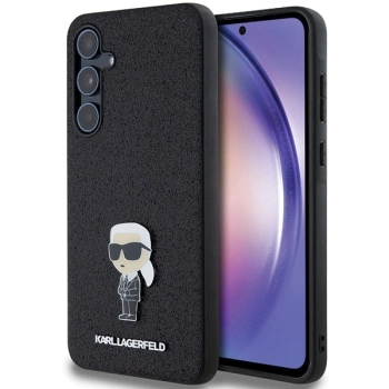 KARL LAGERFELD ETUI HARDCASE DO SAMSUNG A55 A556 FIXED GLITTER IKONIK LOGO