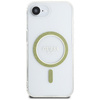 GUESS ETUI CASE IML GLITTER CIRCLE DO IPHONE 16E DO MAGSAFE PRZEZROCZYSTE