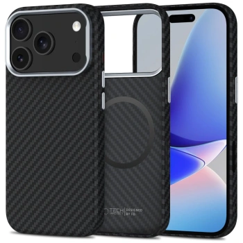 TECH-PROTECT ETUI ION CARBON MAGSAFE DO IPHONE 17 PRO MAX OCHRONA WYSOKA