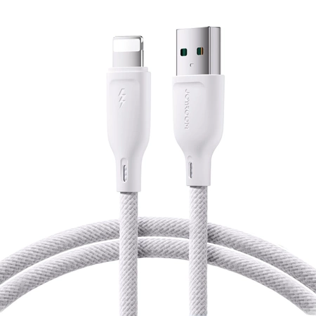 Kabel Joyroom Multi-Color Series SA34-AL3 USB-A / Lightning 3A 1m - biały
