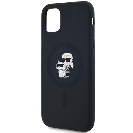 KARL LAGERFELD ETUI HARDCASE DO IPHONE 11 Xr 6.1 SILIKONOWE DO MAGSAFE