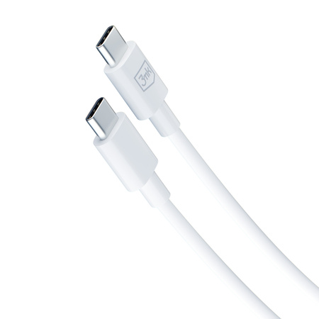 3MK SZYVKA ŁADOWARKA SIECIOWA KOSTKA DO TELEFONU 1X USB PD 25W KABEL USB-C