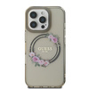 GUESS ETUI CASE HARDCASE DO IPHONE 16 PRO MAX DO MAGSAFE IML FLOWERS WREATH