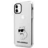 Etui Karl Lagerfeld KLHCN61HNCHTCT na iPhone 11 / Xr - przezroczyste hardcase Ikonik Choupette