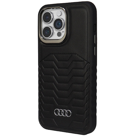 AUDI SYNTHETIC LEATHER CASE DO IPHONE 14 PRO MAX 6.7 DO MAGSAFE HARDCASE