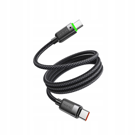 MCDODO KABEL USB-C SZYBKIE ŁADOWANIE DO SAMSUNG APPLE USB TYP C 60W 1M LED