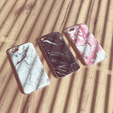 Wozinsky Marble żelowe etui pokrowiec marmur Xiaomi Mi 11i / Poco F3 biały