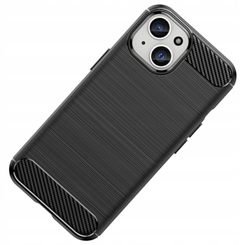 HURTEL CARBON CASE ETUI DO IPHONE 15 ELASTYCZNE Z WZOREM KARBONOWYM