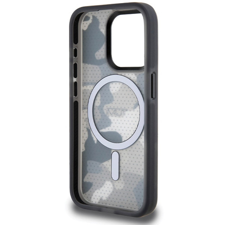 Tumi TUHMP15LTCAMK iPhone 15 Pro 6.1czarny/black hardcase Frosted Camo Print MagSafe